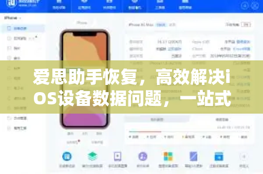 爱思助手恢复，高效解决iOS设备数据问题，一站式下载与使用指南