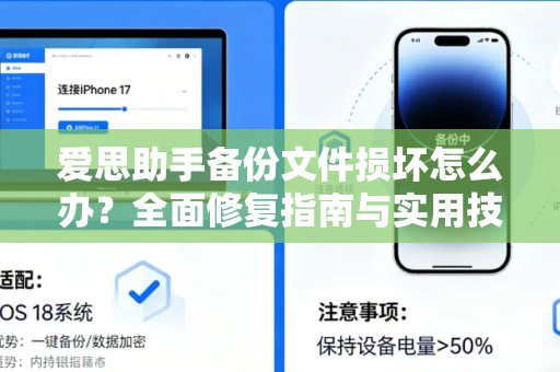 爱思助手备份文件损坏怎么办？全面修复指南与实用技巧